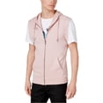 thumbnail image 1 of I.N.C Gilet Déstructuré pour Hommes, Rose, Très Grand, 1 of 1