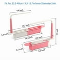 thumbnail image 2 of Sink Rack Telescopic Holder Expandable Storage Drain Kitchen Shelf Sponge Basket, 2 of 6