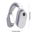 thumbnail image 2 of Ventilador de cuello silencioso portátil Ndcxsfigh recargable USB Tercer engranaje, 2 of 6