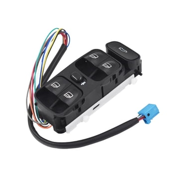 Cardoor_parts Turn Signal Switch For Mercedes-Benz C230 C240 2003-2004 – OE Spec, 5-Pin, Black