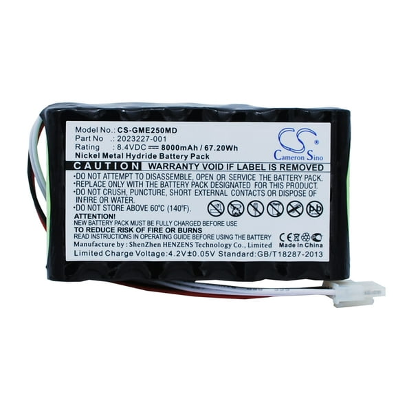 Battery for GE AMED2250 ARC Aespire 7900 Aestiva 7100 Dash 2500 M2828 N1082