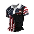 thumbnail image 2 of Golf Shirts for Men Happy 250th Birthday America 1776 Shirts Mens 4th Of July T Shirts Men's Patriotic T-Shirts America Shirts for Men Usa T Shirts Men's Graphic Tees White Graphic Tee Men, 2 of 5