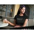 thumbnail image 3 of Funny Drinking Statement T-Shirt - Wine Pairs Well With This Tee - Ladies, 3 of 8