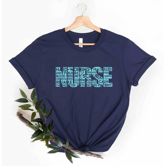 Nurse Life T-Shirt: Stethoscope, Scrubs, and Compassion All Size S-5Xl