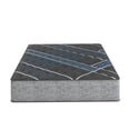 thumbnail image 2 of 14 Inch Firm Hybrid Twin Mattress, Grey Blue, Cooling Gel Memory Foam, Pocketed Coils, Edge Support, Motion Isolation, 2 of 5