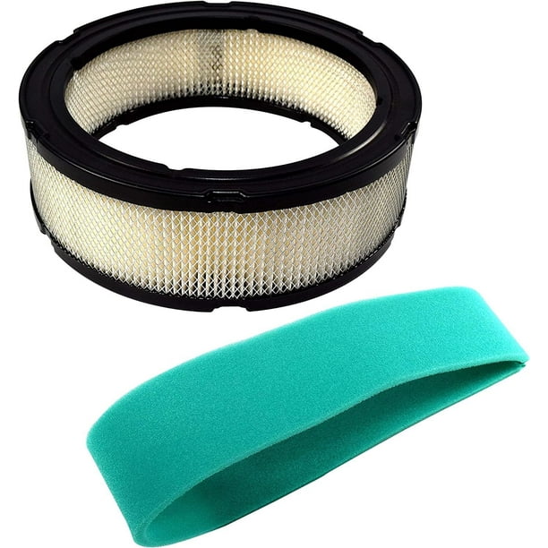 HQRP Air Filter Cartridge with Pre-Filter compatible with Briggs & Stratton  394018 394018S 392642 272490S 272490 271271 4135 5050 5050B 5050H 5050K  806232 
