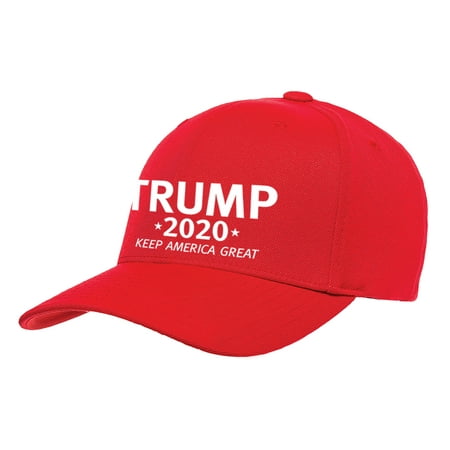 Political Trump 2020 Keep America Great Embroidered Baseball Hat-Red