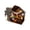 B Black, variant on Halloween Room Decor, Diy Miniature Kit, Halloween Gifts for Adults, Miniature Led Lights, 5X5X4.5 in 3D Wooden Haunted House Puzzle Set with Included Small Accent Lights, Wooden