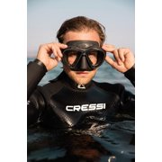 Cressi Quantum Dive Mask (Clear/Black)