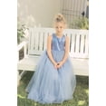 thumbnail image 6 of Ekidsbridal Crossed Straps A-Line Flower Girl Dresses Princess Gown Junior Bridesmaid 177 10, 6 of 7