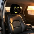 thumbnail image 4 of 2 Pcs Car Headrest Covers, Funny Halloween Car Headrest Cover, Soft Polyester Fabric Stretchy Washable Headrest Protector Universal Fit to All Car Suvs Truck Van, 4 of 7