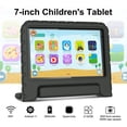 thumbnail image 4 of 2024 Kids Tablet JUSYEA 7 inch Android 11  Kids Edition Tablets  Battery Wifi Bluetooth Entertainment Education Black, 4 of 7