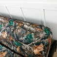 thumbnail image 2 of OctoRose Full Size 3 Side Zipper Linen Camo Green Futon Cover Mattress Protector (Cover ONLY) (Oxford-Camo-Green), 2 of 4