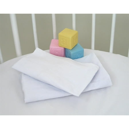 UPC: 0046605100295 | Badger Basket Set of two white sheets for Badger Basket hooded and non-hooded Moses Baskets