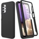 thumbnail image 1 of wonima11 Caka Compatible for Galaxy Z Flip 3 5G Kickstand Case, Z Flip 3 Case with Camera Protector Hinge Protection Wireless Charging Cover for Samsung Galaxy Z Flip 3 (Carbon Fiber Black), 1 of 1