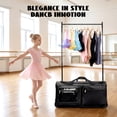 thumbnail image 5 of New Upgraded Dance Bag with Garment Rack,23" Lightweight Rolling Dance Duffel Bag Stable System Wheeled Costume Dance Bag for Dancers Shows Livestreamer Athletes, 5 of 9