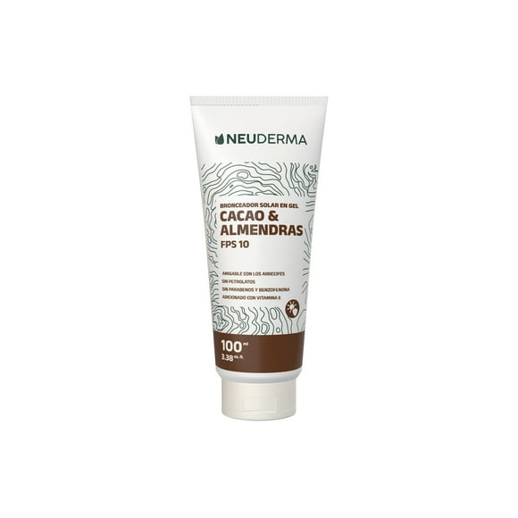 Gel Bronceador de Cacao y Almendras - 100ml