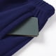 thumbnail image 4 of Pantalones largos para hombre, color liso, con bolsillo y cordón ajustable, de felpa, para exteriores, cálidos, para senderismo, de forro polar grueso, de poliéster., 4 of 7