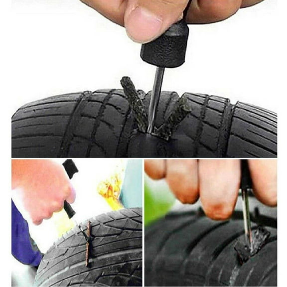 20Pcs Tubeless Tyre Tire Puncture Repair Kit Strips Plug Bike Van Car Truck Fast Tire Repair Strip Brand New And High Quality Fangkenuo