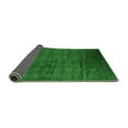 thumbnail image 2 of Ahgly Company Indoor Square Solid Green Modern Area Rugs, 7' Square, 2 of 4