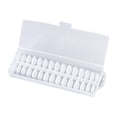 thumbnail image 1 of HILABEE 240 Pieces Full Cover Fake Nails Traceless with Storage Box Short Trapezoid, 1 of 8