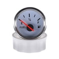 thumbnail image 1 of Stainless Steel Marine Fuel Level Gauge Sensor Fit Boat Car Fuel Level Gauge Meter 0-190 Ohm With Red Backlight, 1 of 5