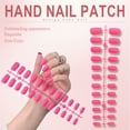 thumbnail image 4 of RAGUPEL 24Pcs Glue on Nails for Women,Rose Red Short Press on Nails,Matte Surface Cute Press on Nails,Best Press on Nails for Daily Life,Style3, 4 of 7
