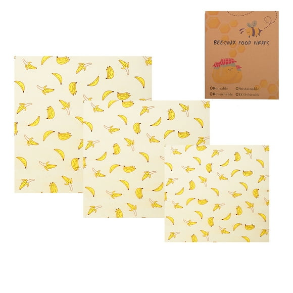 Mistaha Beeswax Cloth Wraps Covers Reusable Eco-Friendly Wash Wrap Stretch Lids