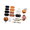 thumbnail image 2 of Juego de globos de Halloween para decoración práctica, kit de arco de globos, decoración de Halloween para sala de celebración Conjunto naranja y negro, 2 of 9
