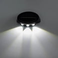 thumbnail image 2 of Luces Solares de Pared Impermeables, Lámpara de Valla Exterior de 3 LED para Jardín, Decoración de Patio, Luces de Pared de Bajo Consumo A, 2 of 8