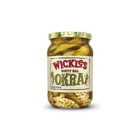 Wickles Dirty Dill Okra