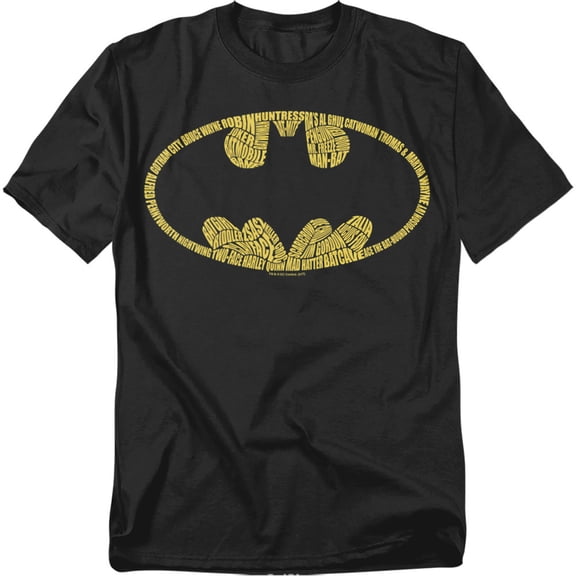 Batman T-Shirt Word Logo Unisex Graphic Tee For Men & Women