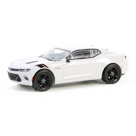 1/64 2018 Chevrolet Camaro SS Redline Silver Ice Metallic Greenlight Muscle 28 13350-E