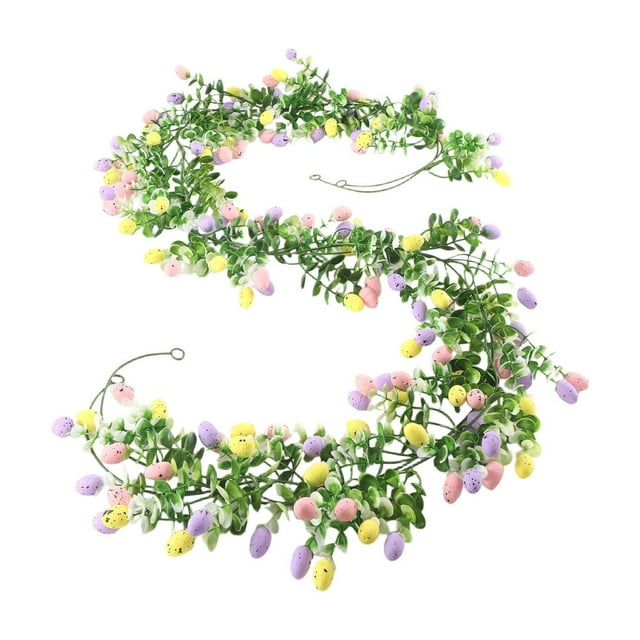 Decoraciones de Pascua: use nuestras decoraciones de huevos de Pascua realistas de 6,9 pies para mejorar el ambiente festivo de su hogar y darle un toque festivo a su espacio.