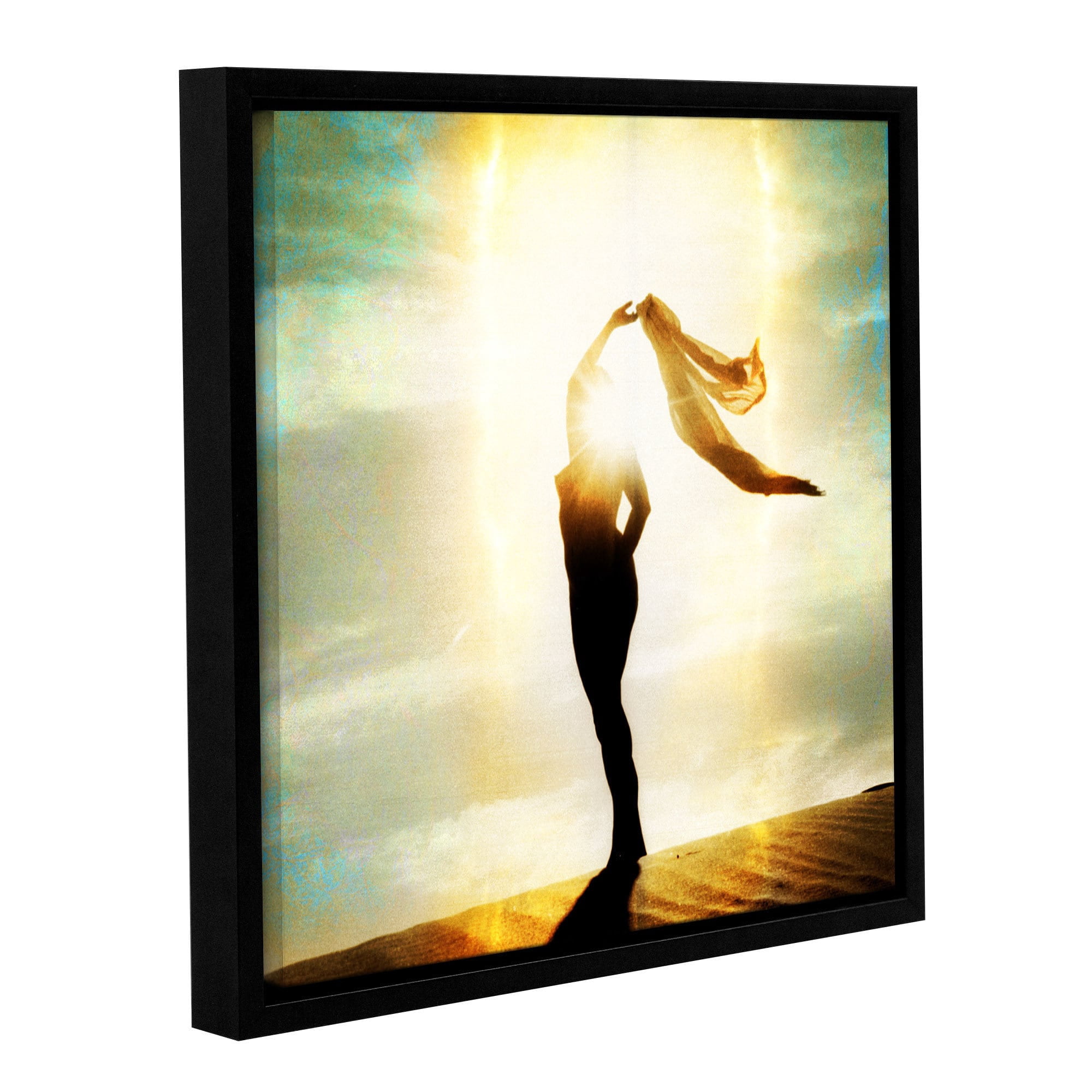 ArtWall Elena Ray "Body Light" Gallery-Wrapped Floater-Framed Canvas