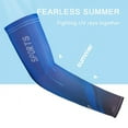 thumbnail image 4 of UV Sun Protection Arm Sleeves Cooling Sports Sleeve Anti Slip Ice Silk Arm Warmers Arm Covers for Men Women, 4 of 8