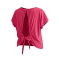 thumbnail image 7 of ByworldtasicNo Boundaries Womens V Neck T Shirts Short Sleeve Summer Tops Casual Basic Tee Shirt 2026 Trendy Blouse, 7 of 7