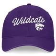 thumbnail image 2 of Men's Top of the World Purple Kansas State Wildcats Heritage CeeCee Adjustable Hat, 2 of 4