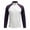 Purple, variant on Mens Quarter Zip Training Tops Long Sleeve Quick Dry Breathable Splicing Fast Dry Tees Summer Athletic Running Track Sports Shirts