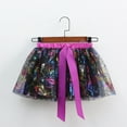 thumbnail image 3 of Hotiary Toddler Baby Girls Halloween Tulle Tutu Fancy Mini Skirt Kids Elastic Waist Print Mesh Pumpkin Bat Puffy Dress Princess Party Skirt for 2-11 Years, 3 of 5