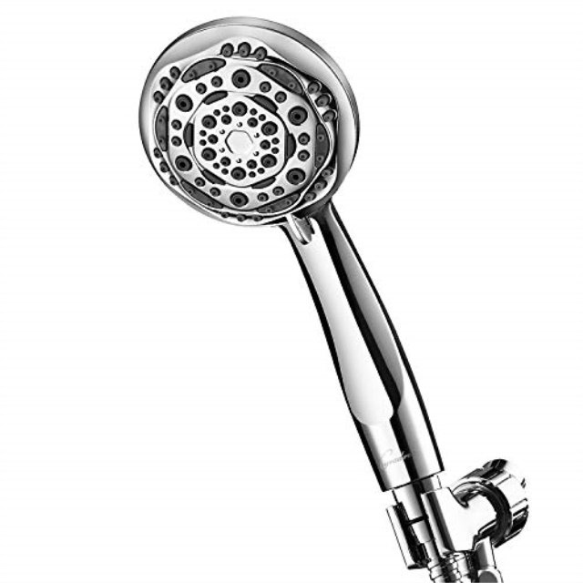 Couradric Handheld Shower Head 7Function High Pressure Shower Head