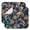 Bohemian, variant on 2pcs Colorful Mandala Heat Resistant Mat Super Absorbent Microfiber Drying Pad for Dishes Pots and Pans