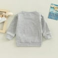 thumbnail image 4 of URMAGIC Infant Sweatshirt Toddler Crewneck Sweater Newborn Baby Boy Clothes Cattle Printed Fall Spring Pullover 0-3 Years, 4 of 8