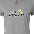 thumbnail image 4 of Inktastic Hawaiian Pineapple Aloha Beaches Women's T-Shirt, 4 of 5