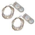thumbnail image 1 of Lumabase 64002 2 Count Battery Operated Submersible Mini String Lights - 80 Lights, Cool White, 1 of 1