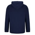 thumbnail image 4 of Htigea Men's Loose Fit Pullover Hoodie Soft Lightweight Hooded Sweatshirt with Pockets for Teen Navy,XXL, 4 of 5