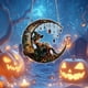 thumbnail image 5 of Colgante de pared acrílico de bruja con colgante de cristal,decoración de Halloween para el hogar,decoración de pared de brujería gótica, 5 of 8