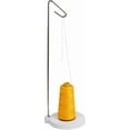 thumbnail image 1 of Soporte De Hilo De Un Solo Cono O Carrete De Alta Resistencia - Soporte De Metal De Hierro Fundido - Soporte De Hilo De Bordar De Un Solo Cono Blanco - Se Adapta A Todos Los Hilos Para Coser Bordado S, 1 of 5