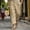 Khaki, variant on FRSASU Mens Casual Linen Pants Loose Fit Elastic Drawstring Waist Straight-Legs Summer Yoga Beach Long Pants White