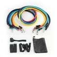 thumbnail image 1 of Ensemble de Bandes de Résistance 11 Pièces, Bandes d'Exercice avec Ancrage de Porte, Poignées, Sac de Transport, Sangles de Cheville pour l'Entraînement en Résistance, Thérapie Physique, Entraînement à Domicile, 1 of 5
